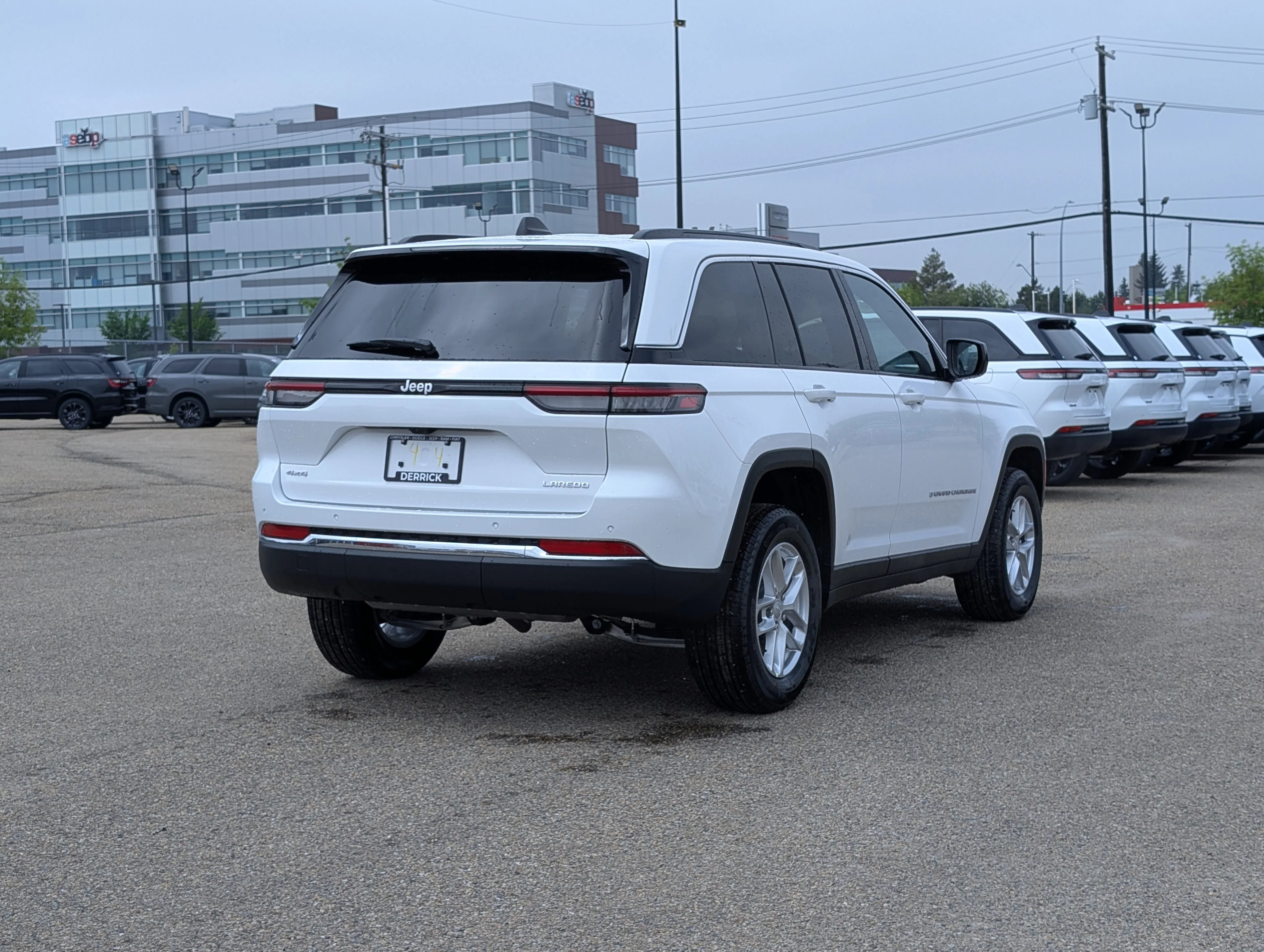New 2026 Bright White Jeep Laredo image 7