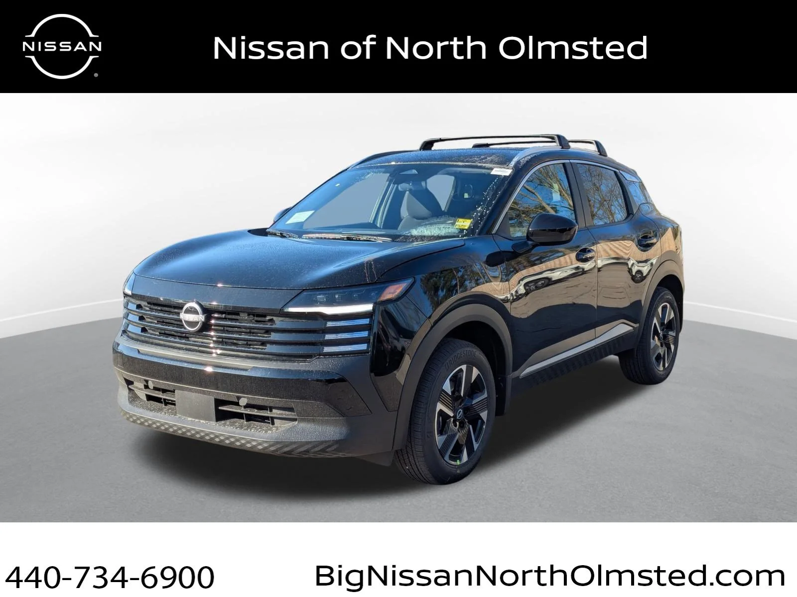 New 2026 Super Black Nissan SV image 1