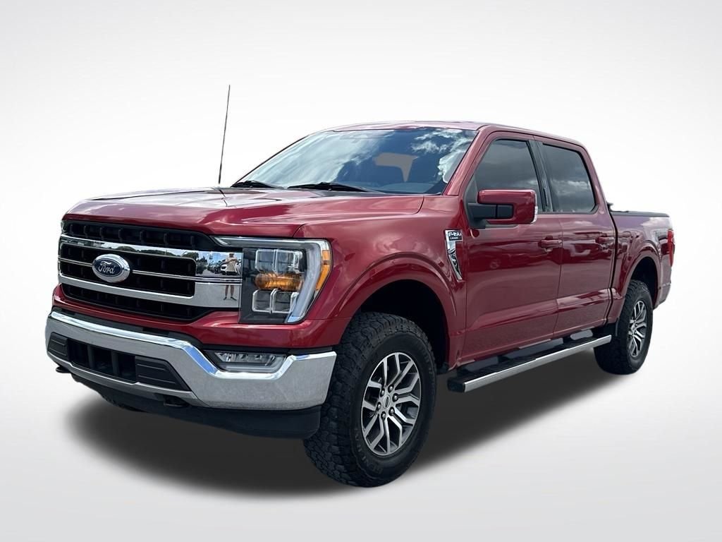Used 2022 Red Ford Lariat image 2