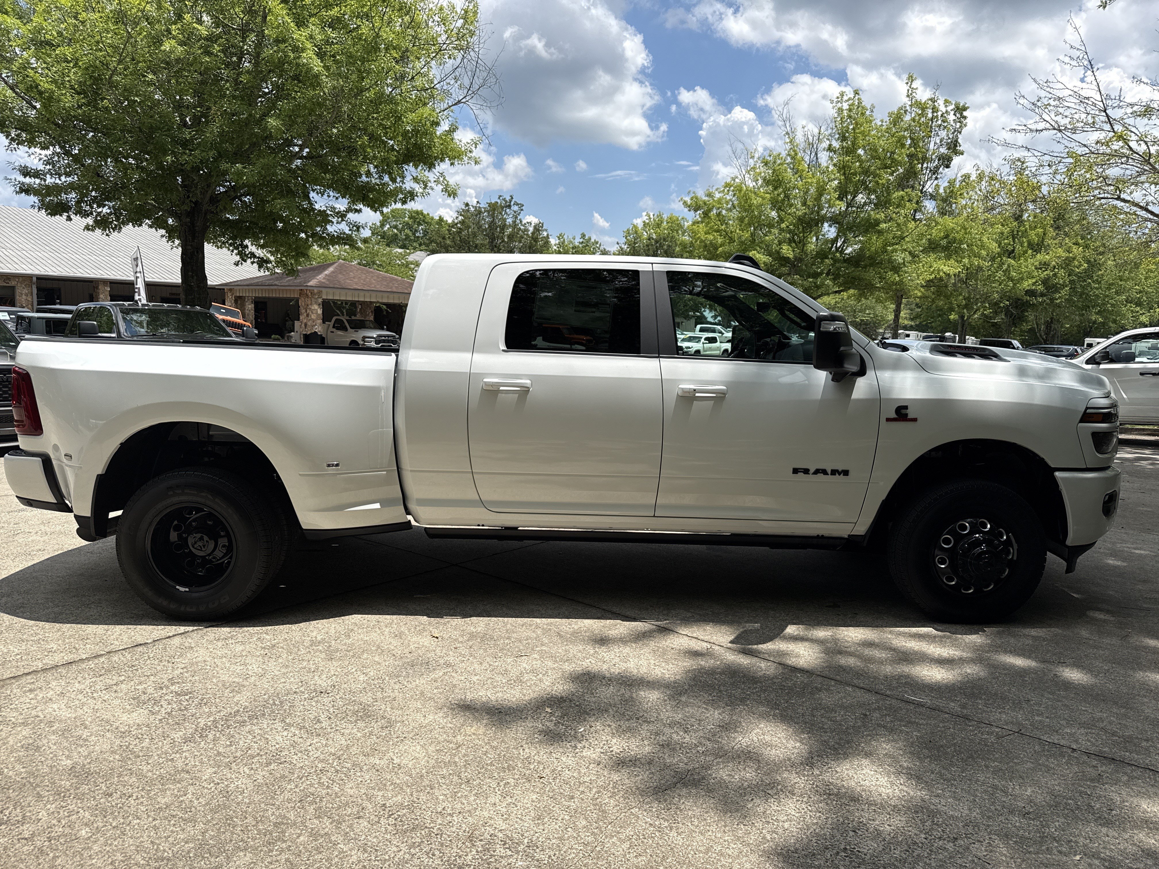 New 2026 Bright White Clearcoat RAM Laramie image 8