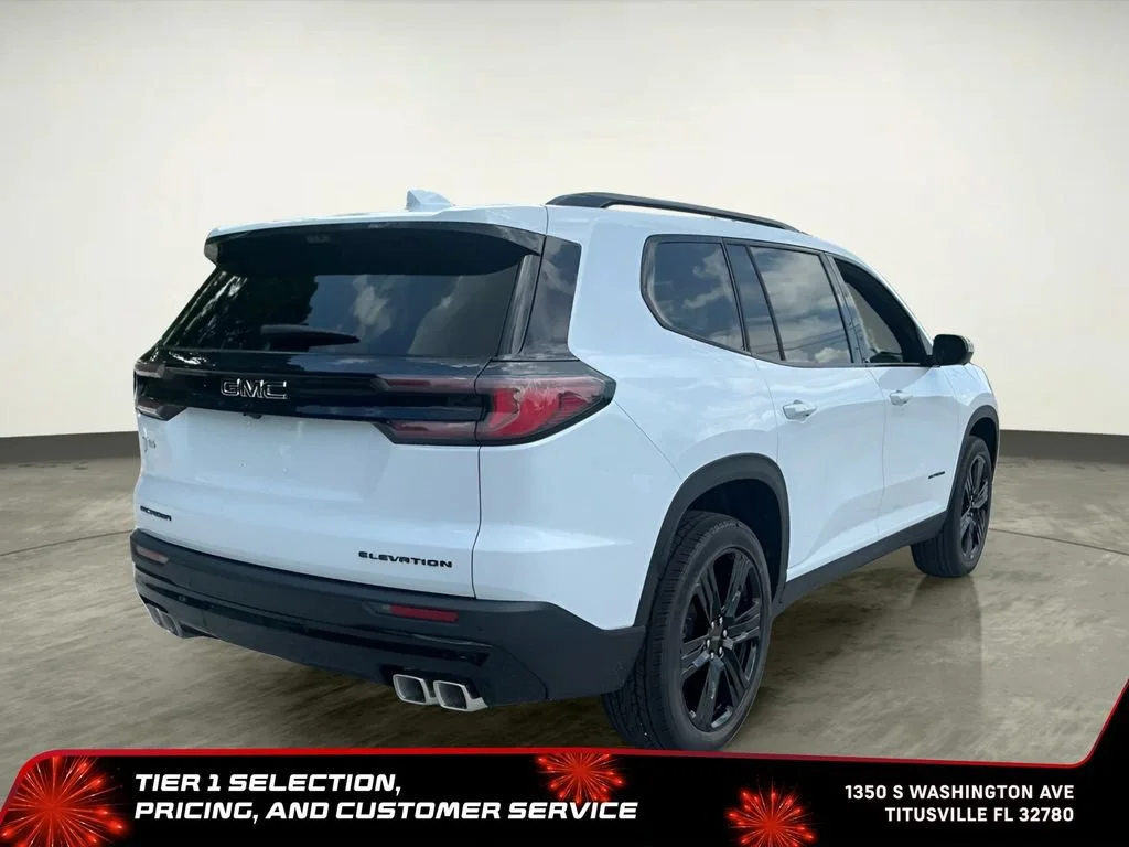 New 2026 Glacier White Tricoat GMC Elevation image 13