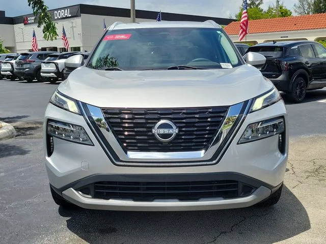 Certified Used 2023 Silver Nissan SV image 2