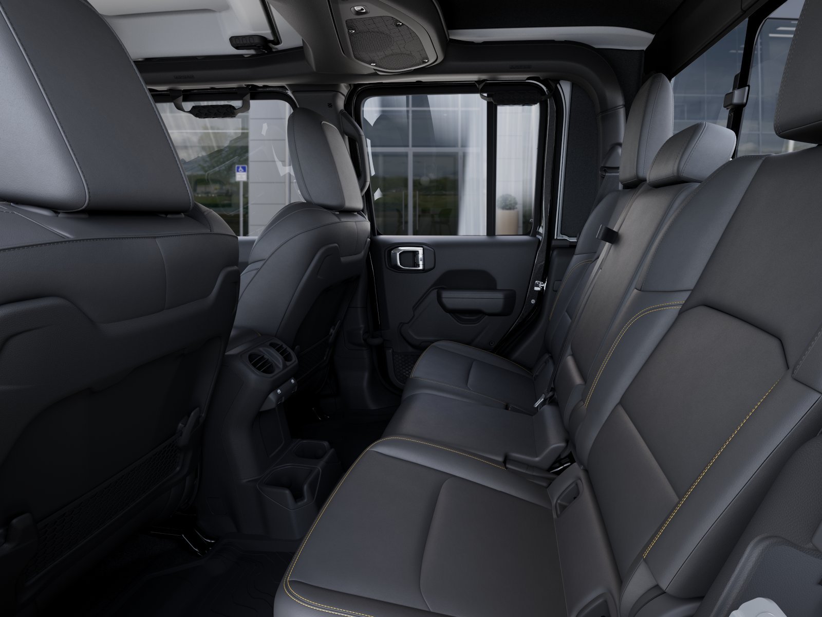 New 2026 Granite Crystal Metallic Clear-Coat Exterior Paint Jeep Sahara image 49