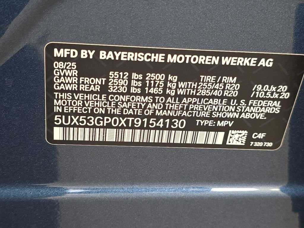 Used 2026 Arctic Race Blue Metallic BMW 30 xDrive image 34