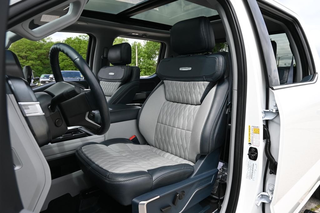 Used 2024 White Metallic Ford Limited image 23
