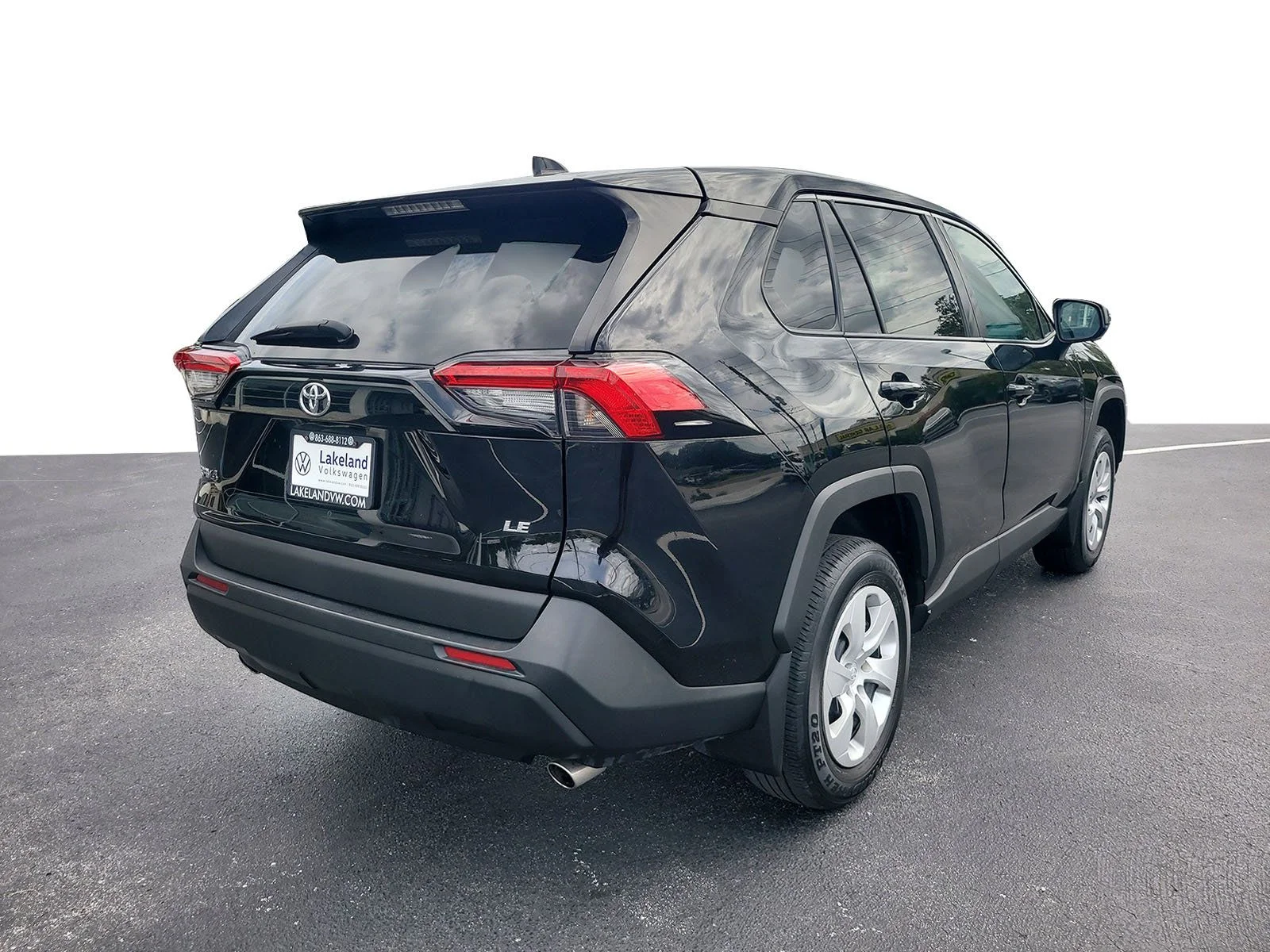 Used 2023 Black Toyota LE image 3