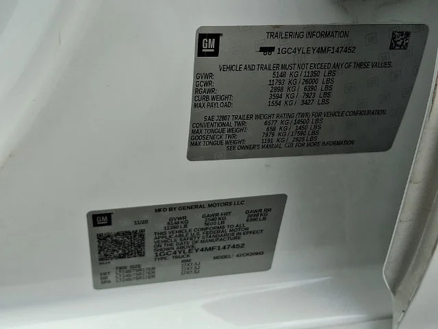 Used 2021 White Chevrolet Work Truck image 28