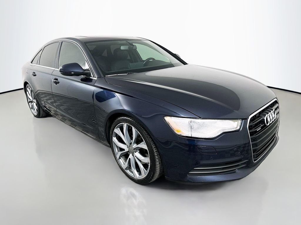 Used 2014 Moonlight Blue Audi 2.0T Premium Plus image 3