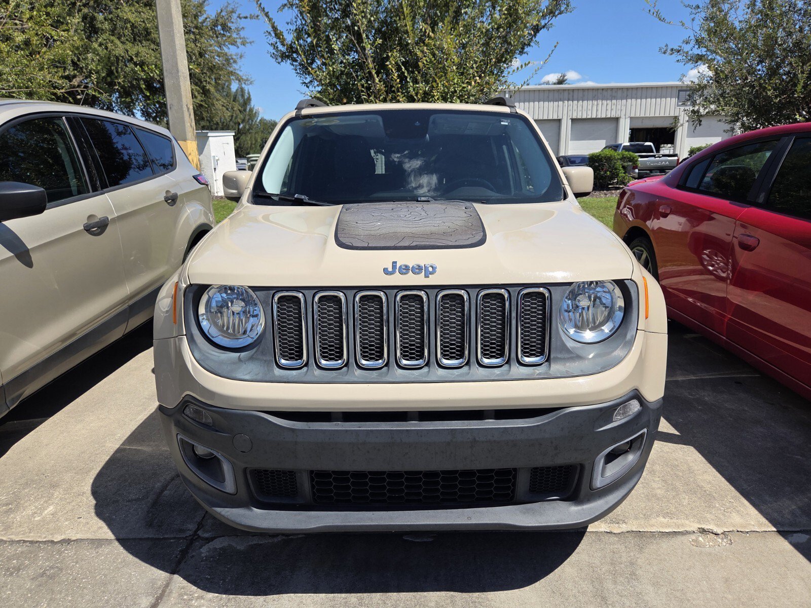 Used 2015 Mojave Sand Jeep Latitude image 1