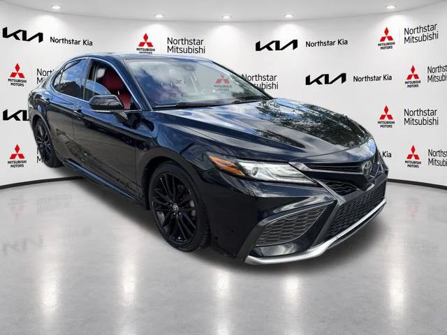Used 2021 Black Toyota XSE image 11