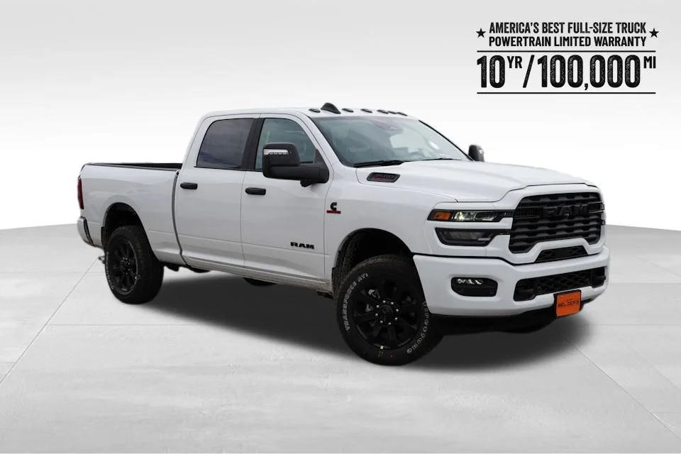 New 2026 Bright White Clearcoat RAM Big Horn image 1