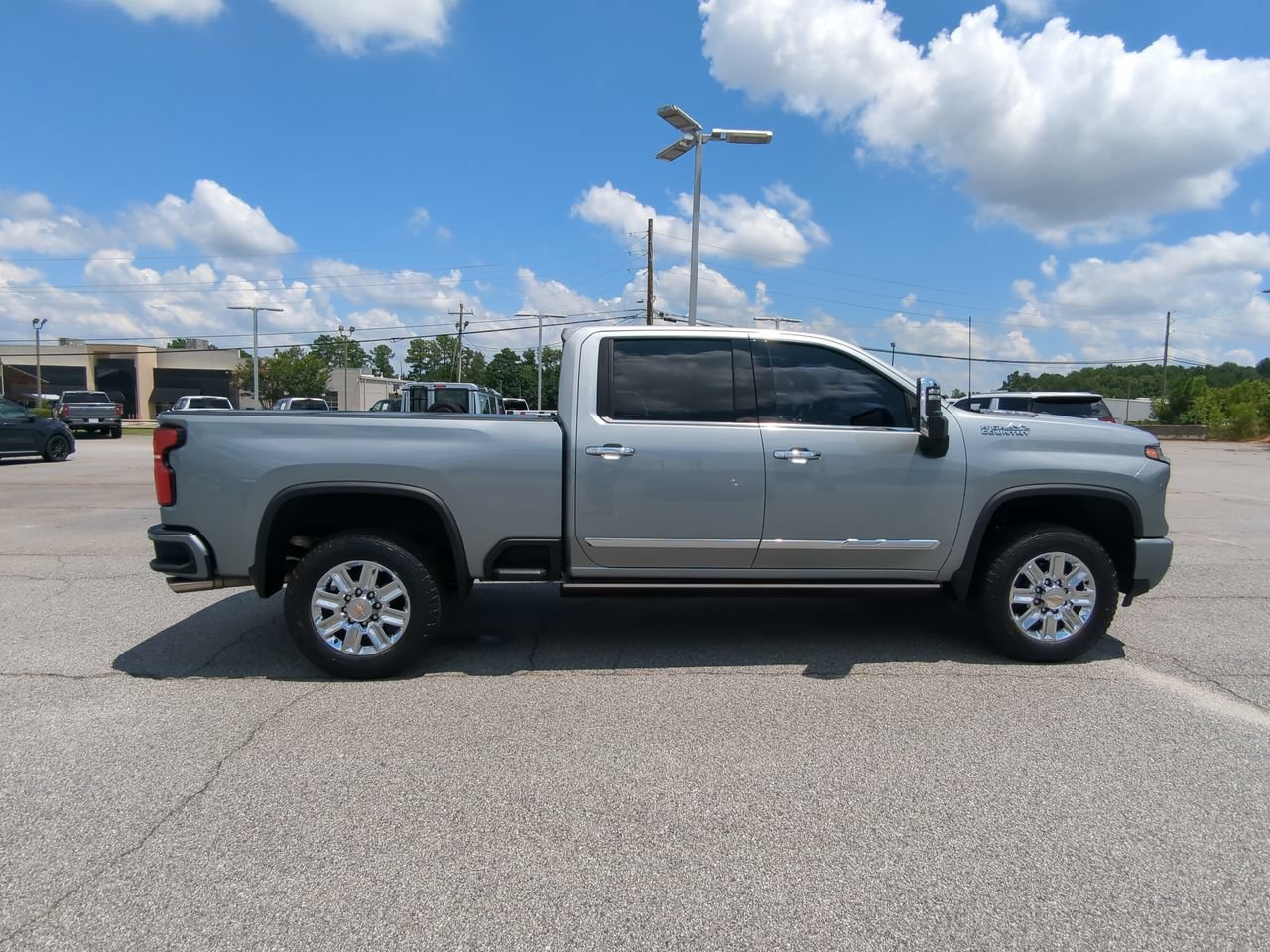 Used 2024 Sterling Gray Metallic Chevrolet High Country image 3