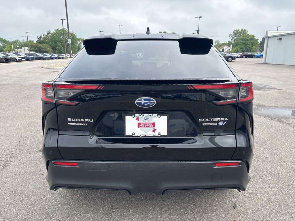 Certified Used 2023 Black Subaru Limited image 4