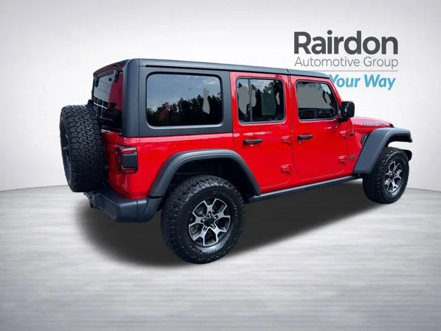 Used 2020 Firecracker Red Clearcoat Jeep Unlimited Rubicon image 7