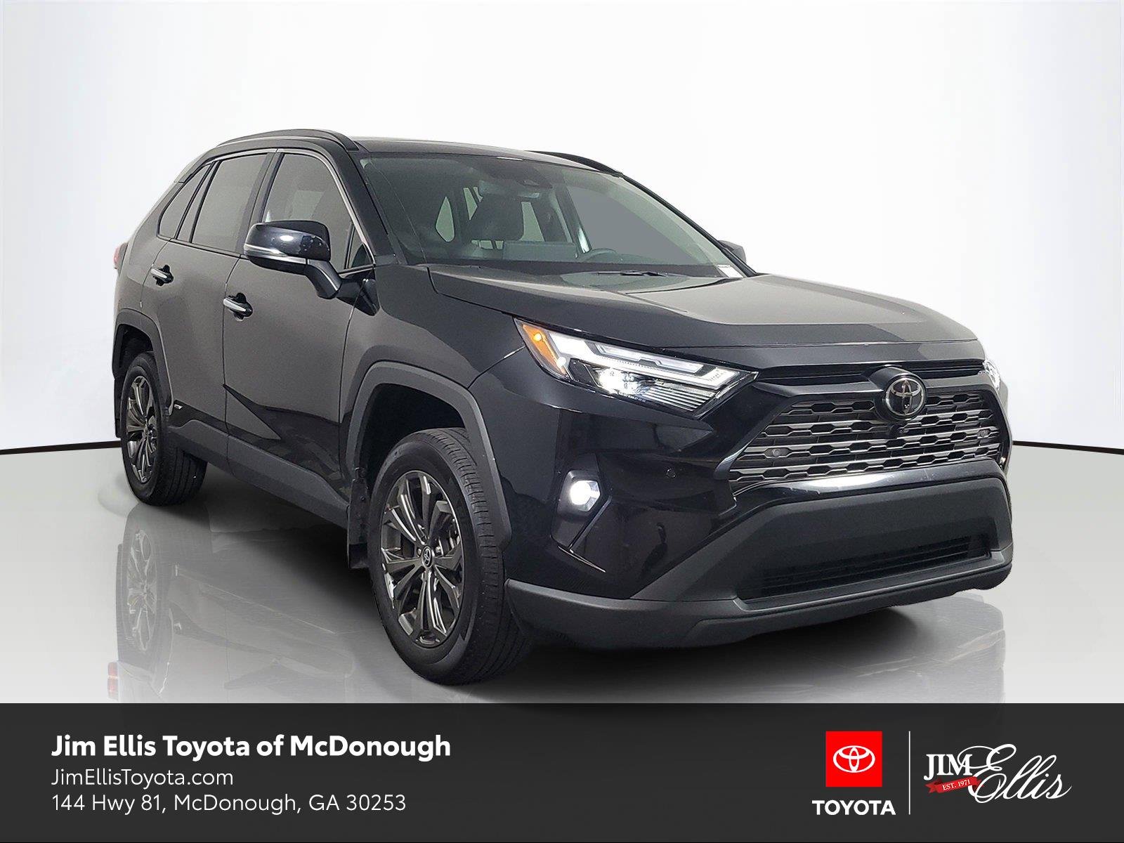 Used 2025 Midnight Black Metallic TOYOTA Limited image 1