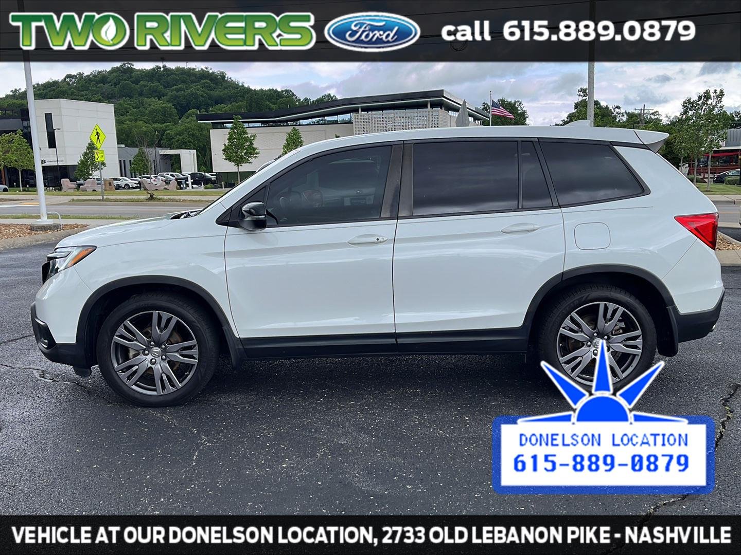 Used 2021 Platinum White Pearl Honda EX-L image 5