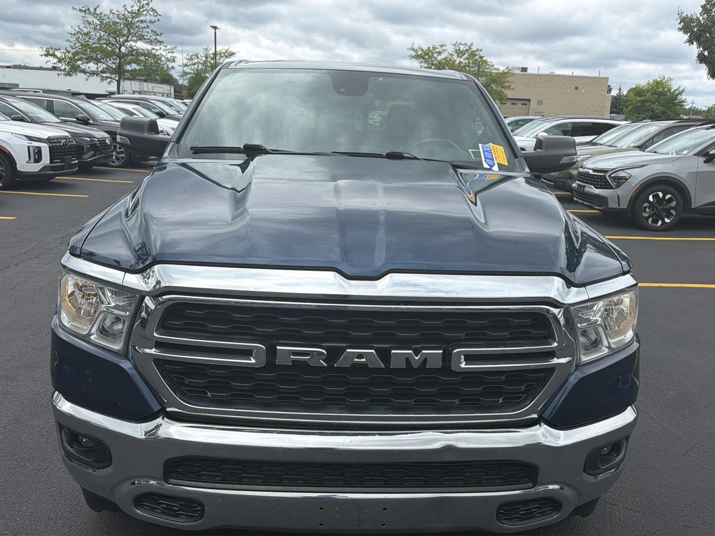 Used 2023 Patriot Blue Pearlcoat Ram Big Horn image 2