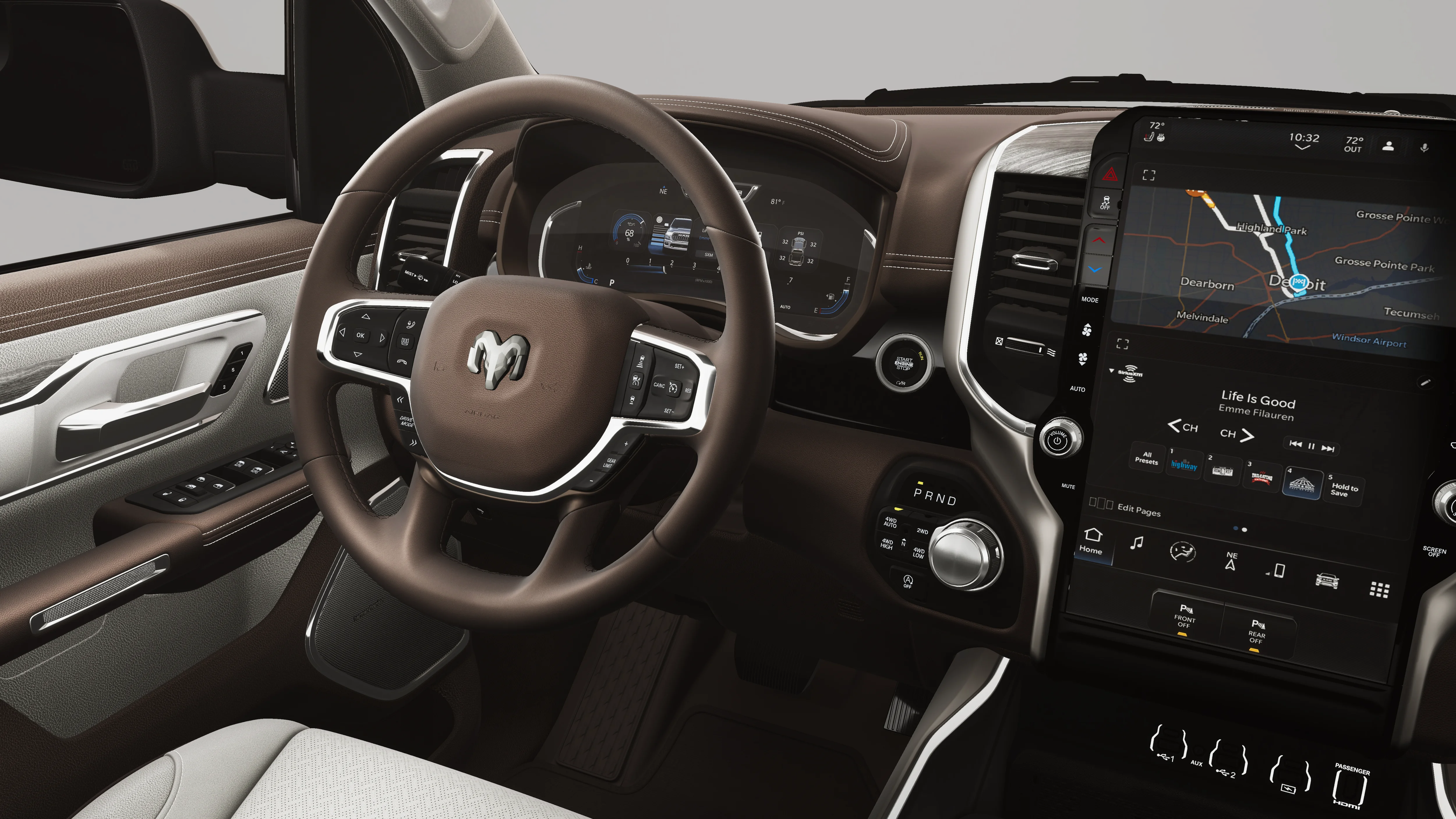 New 2026 Forged Blue Metallic Exterior Paint RAM LARAMIE image 21