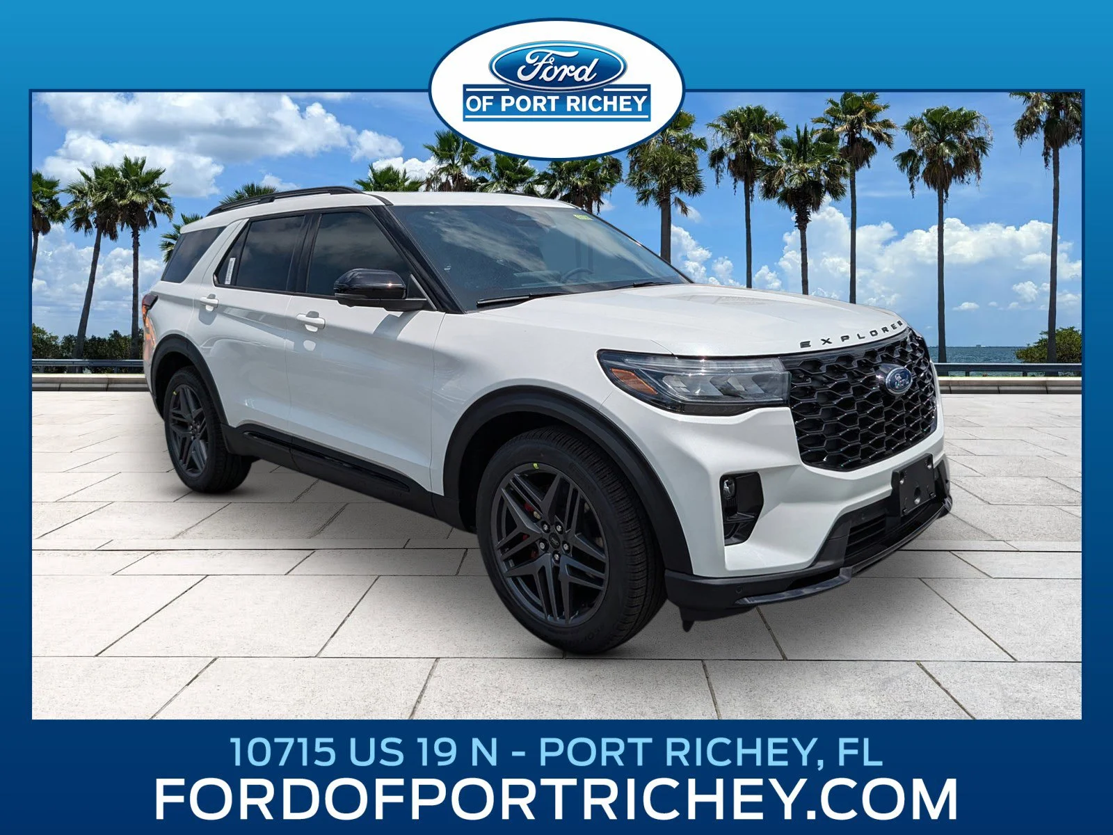 New 2026 Star White Metallic Tri-Coat Ford ST image 1