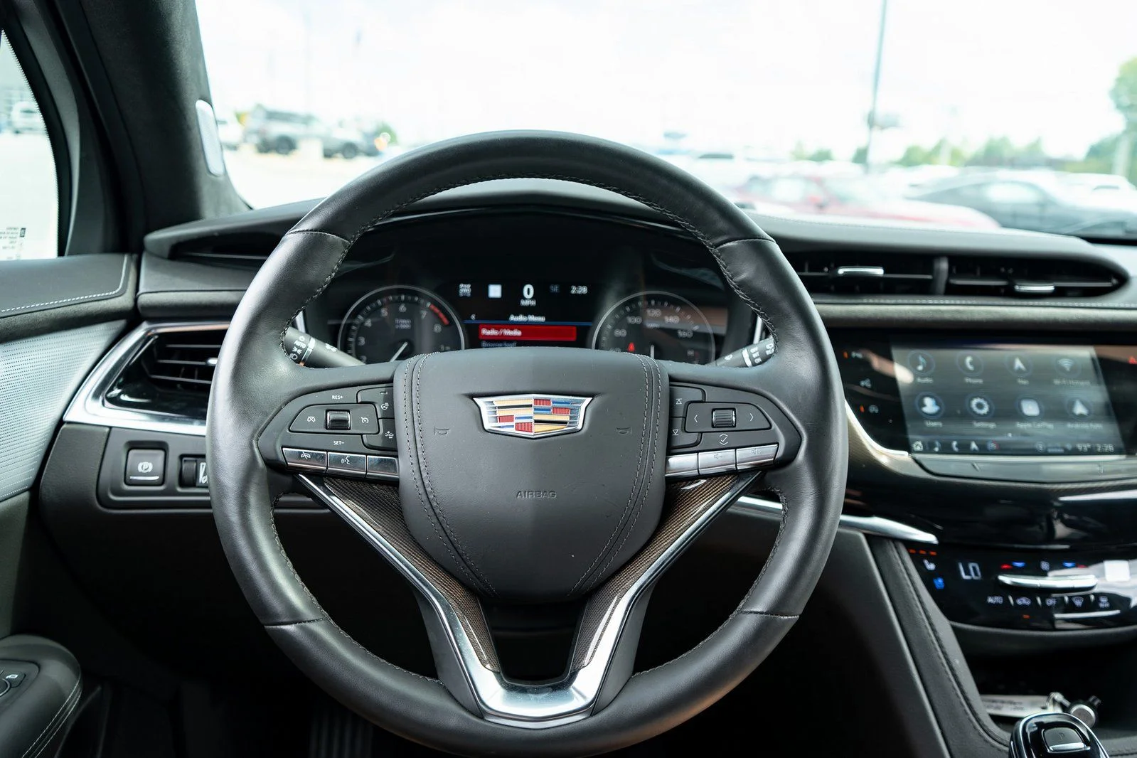 Used 2024 White Cadillac Premium Luxury image 30