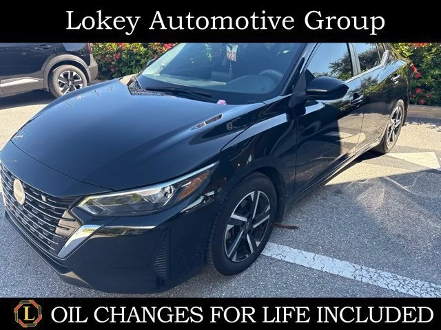 Certified Used 2025 Black Nissan SV image 1