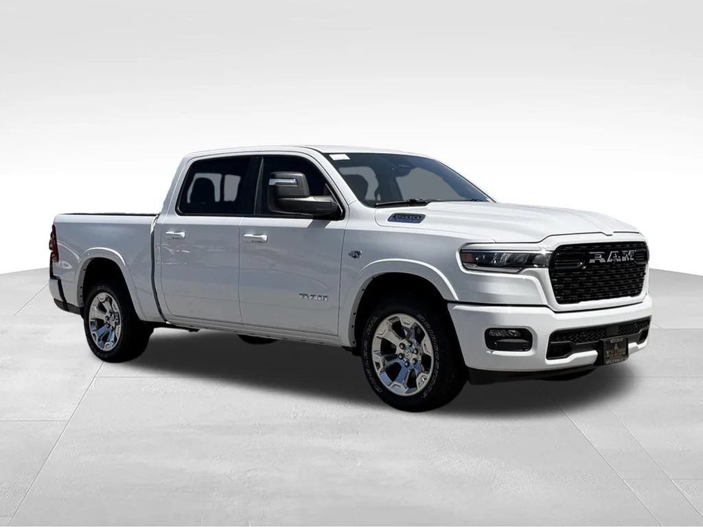 New 2026 Bright White Clear-Coat Exterior Paint RAM Big Horn/Lone Star image 5