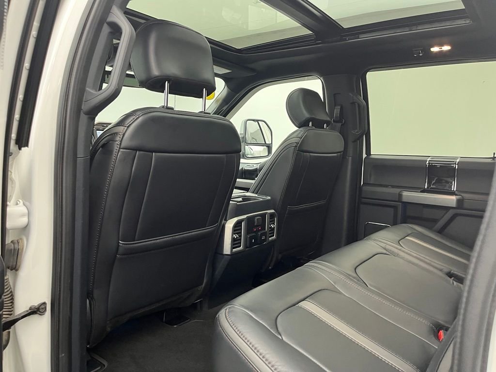 Used 2022 White Metallic Ford Platinum Lifted Truck image 33