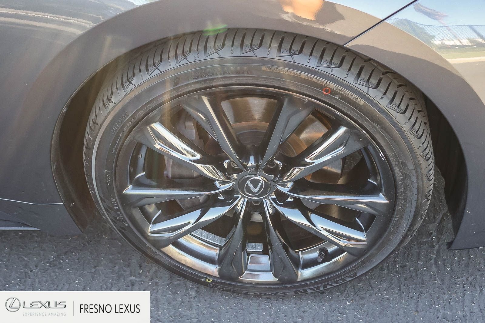 Certified Used 2023 CLOUDBURST GRAY Lexus 350 F SPORT image 9