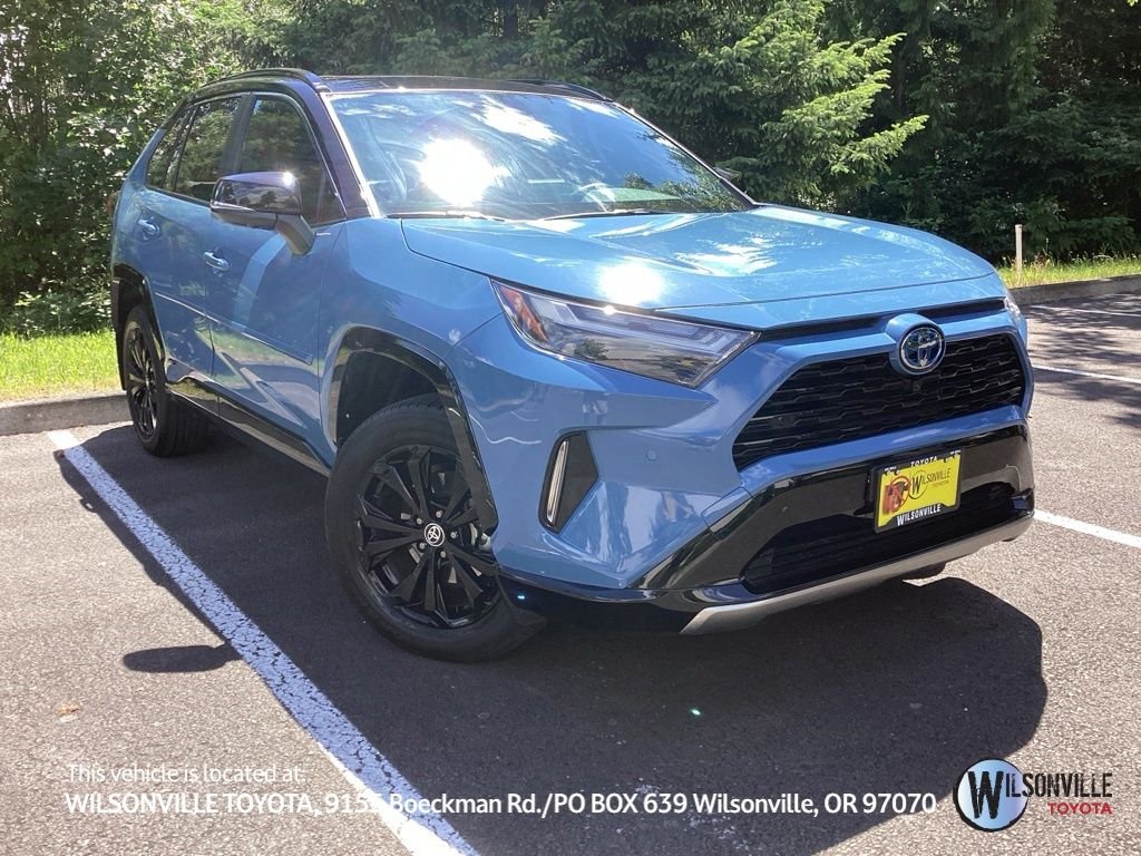 Certified Used 2024 Blue Toyota XSE image 1