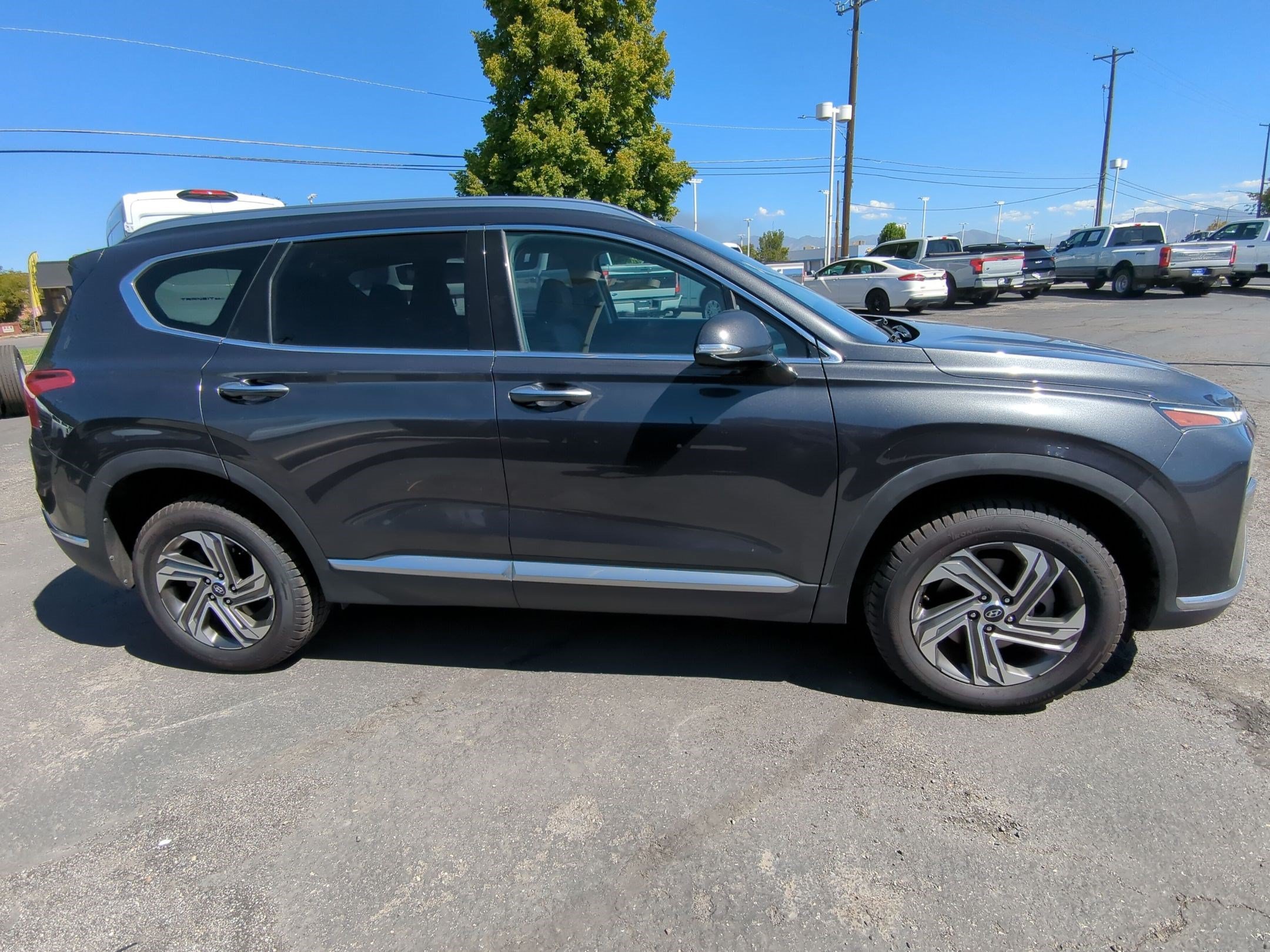 Used 2021 Hyundai Santa Fe SEL with VIN 5NMS6DAJ0MH313593 for sale in West Valley City, UT