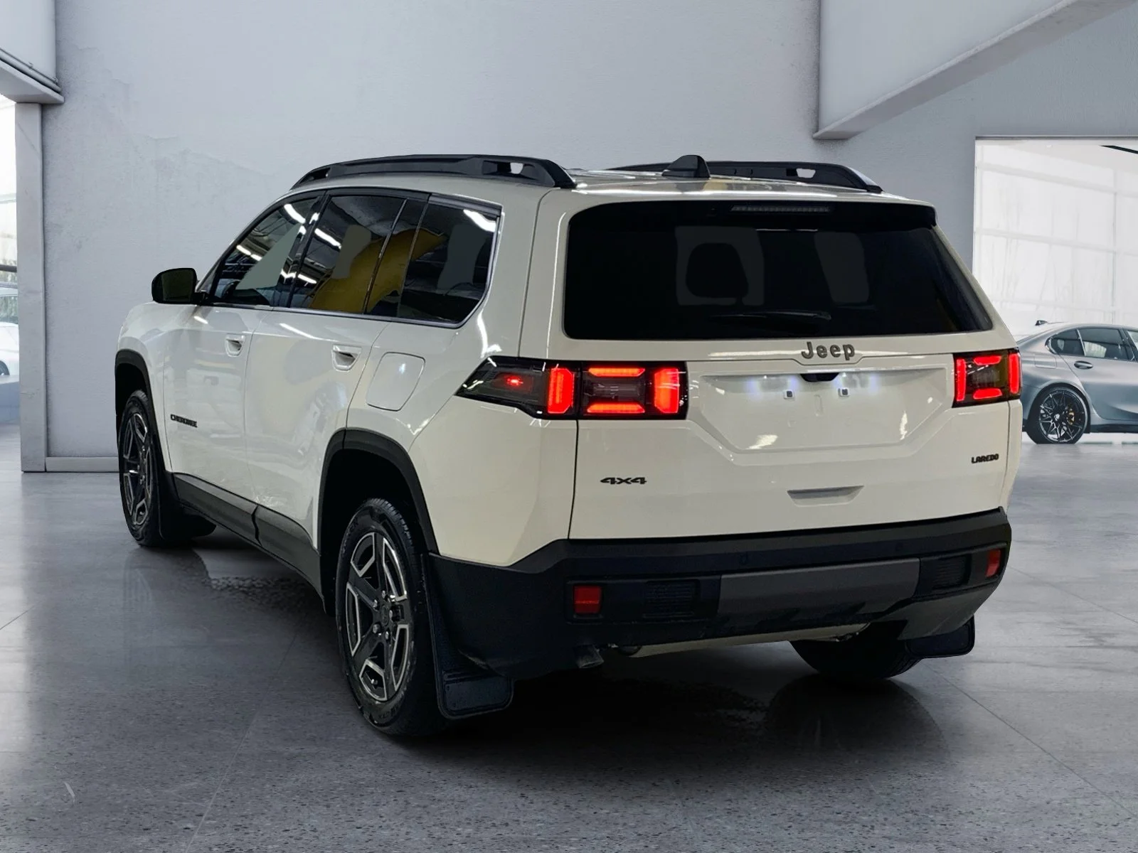 New 2026 Bright White Jeep Laredo image 3