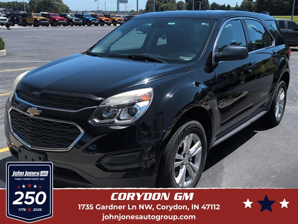 Used 2017 Black Chevrolet LS image 1