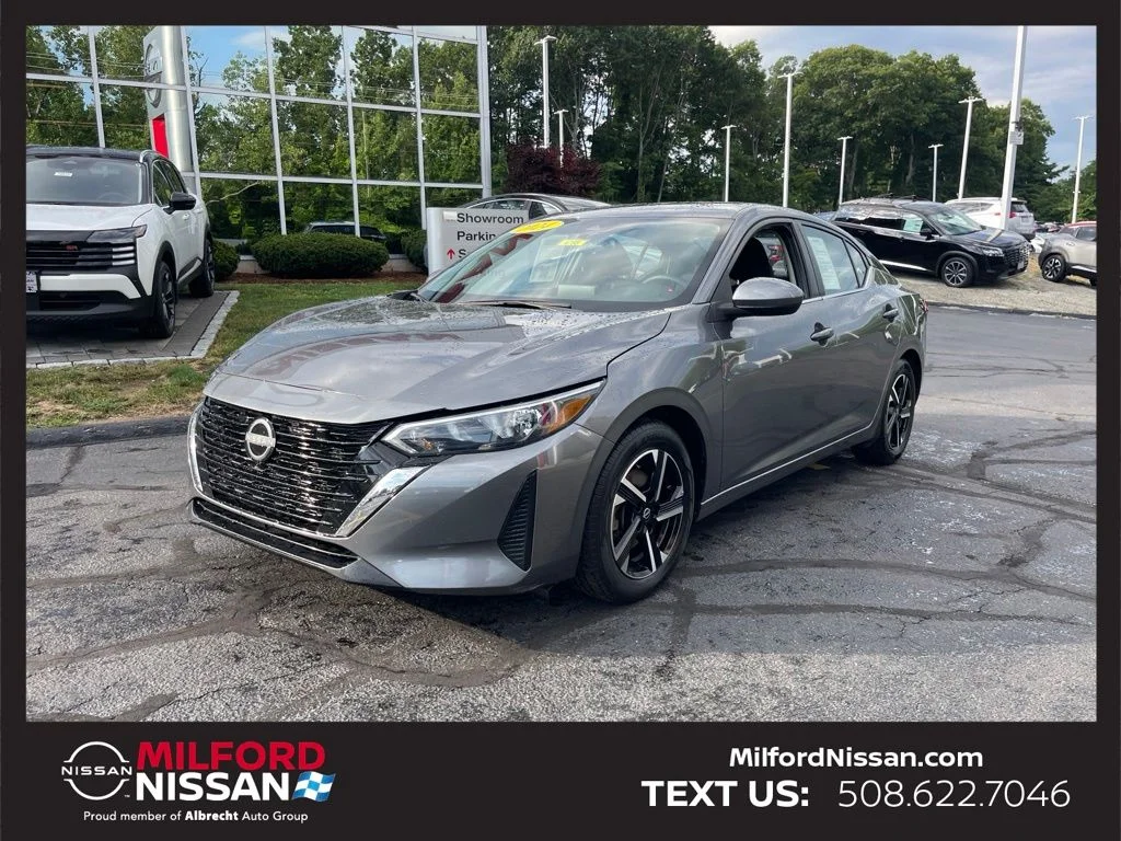 Certified Used 2024 Gray Nissan SV image 1