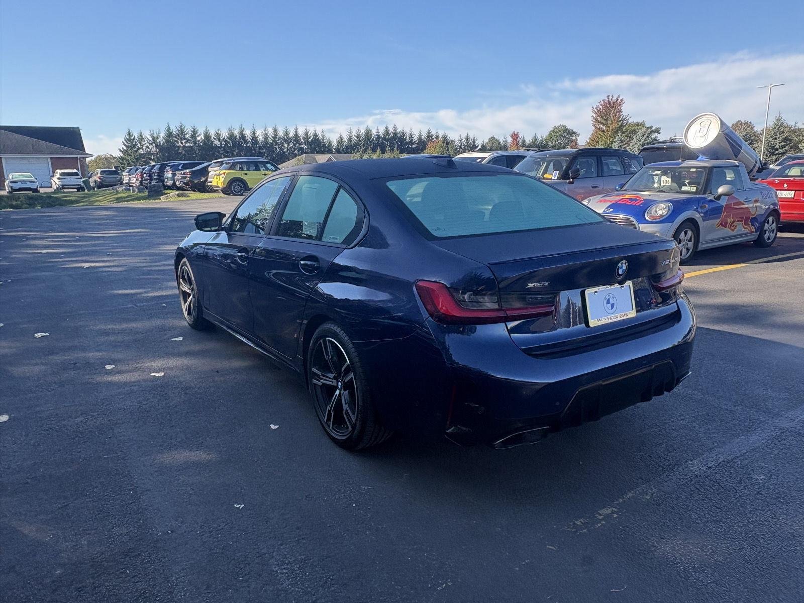 Used 2024 Tanzanite Blue II Metallic BMW M340i xDrive image 5