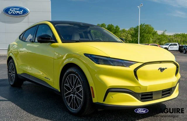 Used 2025 Yellow Ford Premium image 4