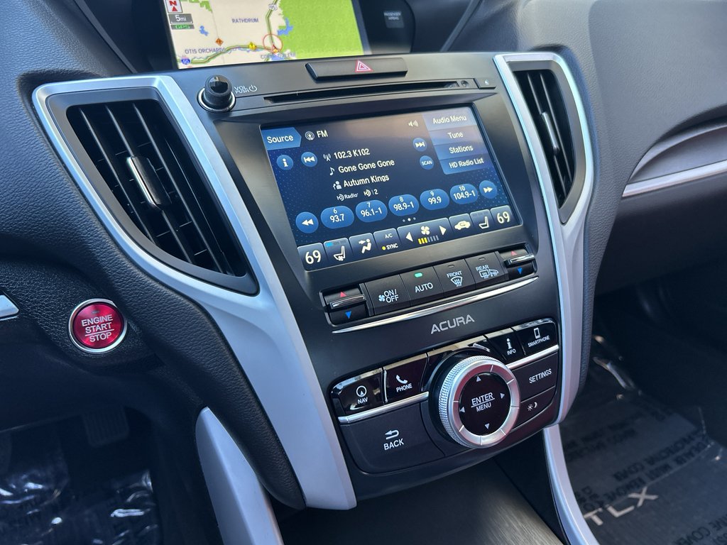 Used 2019 Crystal Black Pearl Acura w/A-Spec Pkg Red Leather image 22