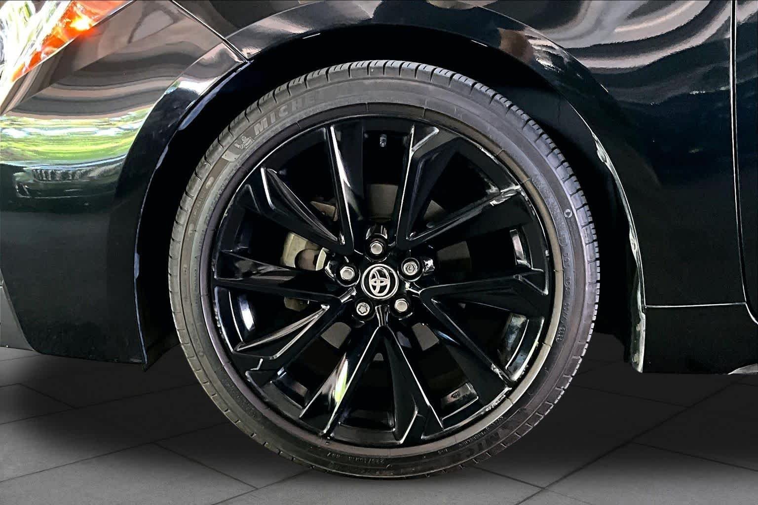 Used 2022 Black Sand Pearl Toyota SE image 10