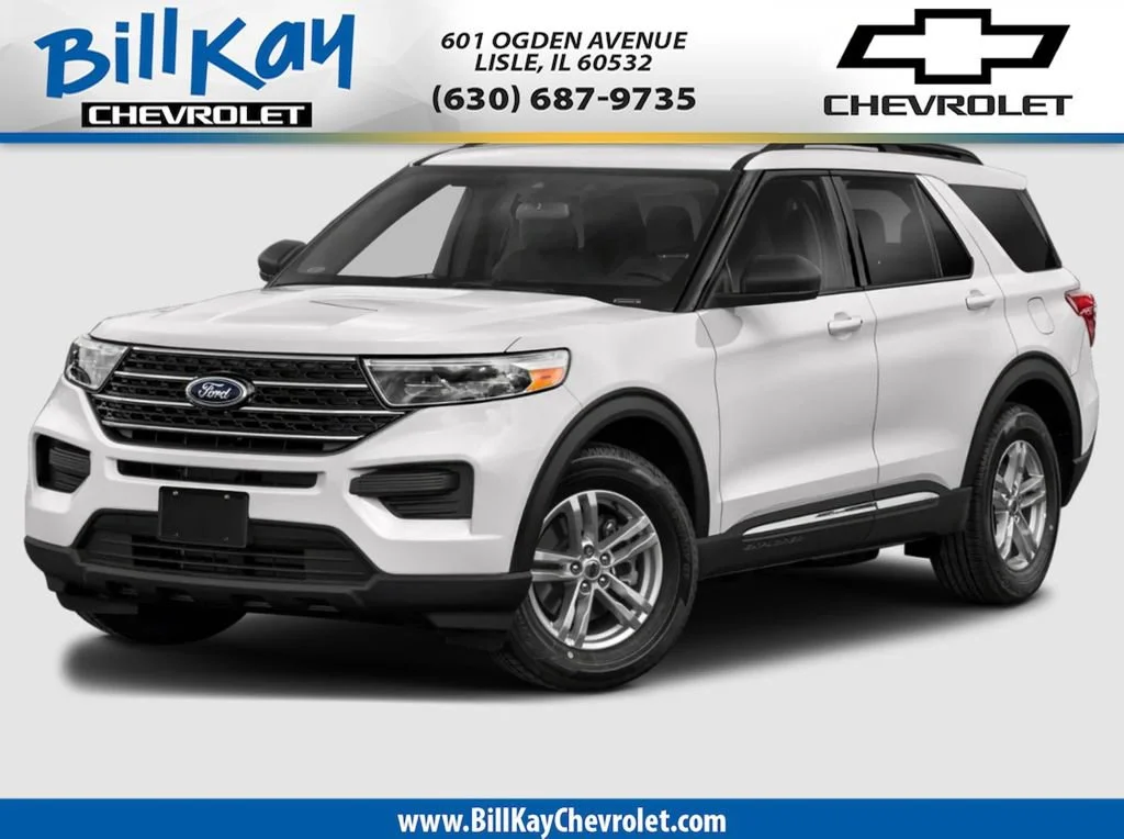 Used 2022 White Ford XLT image 1
