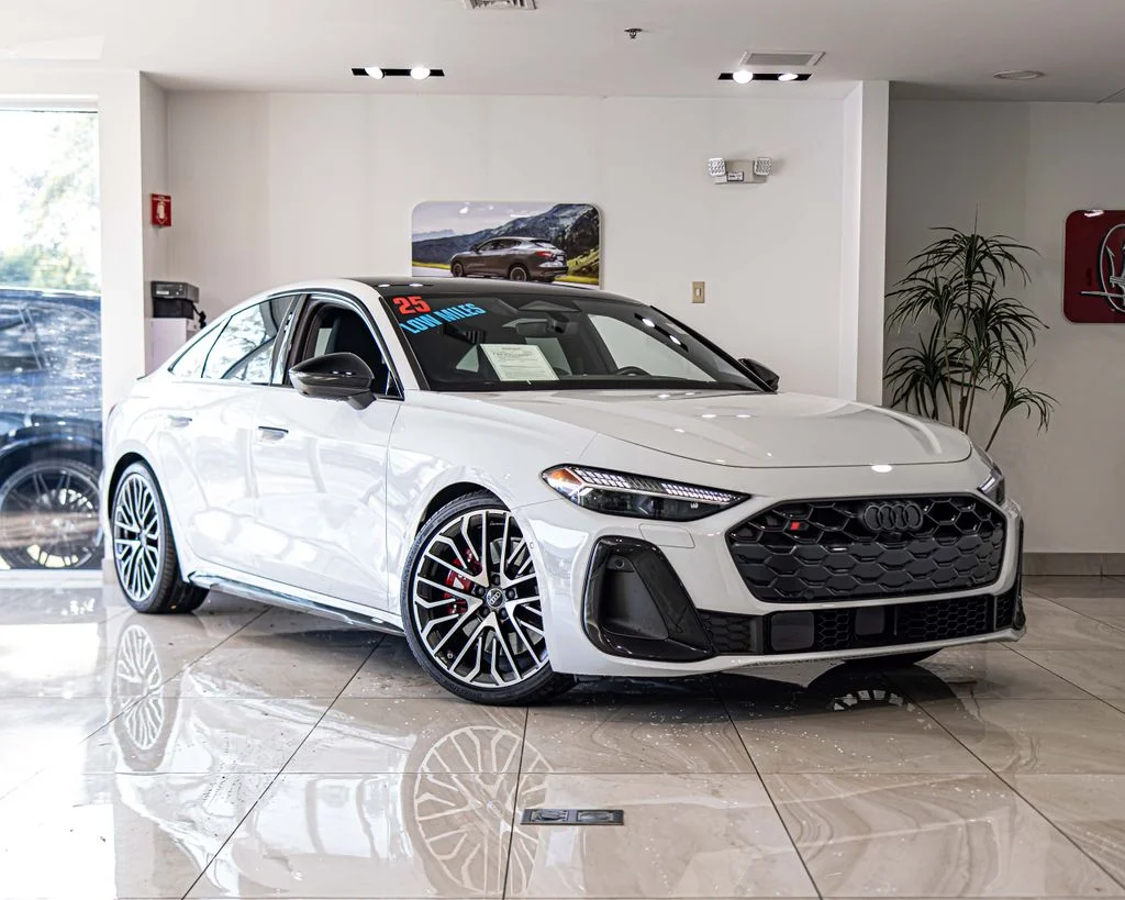 Used 2025 White Audi 3.0T Premium Plus image 5