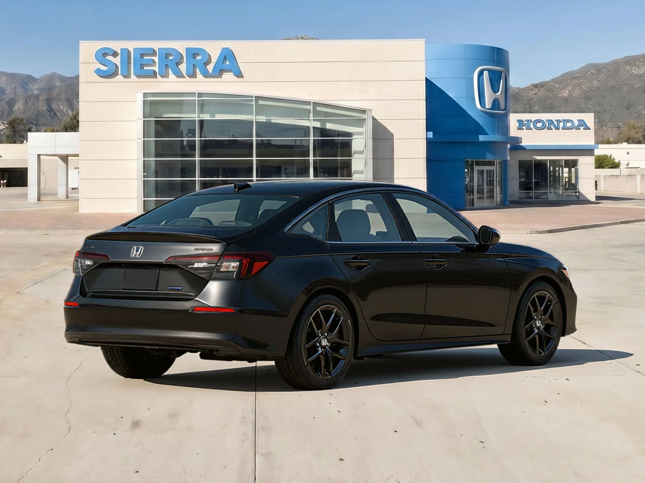 New 2026 Crystal Black Pearl Honda 2WD Sport Hybrid image 3