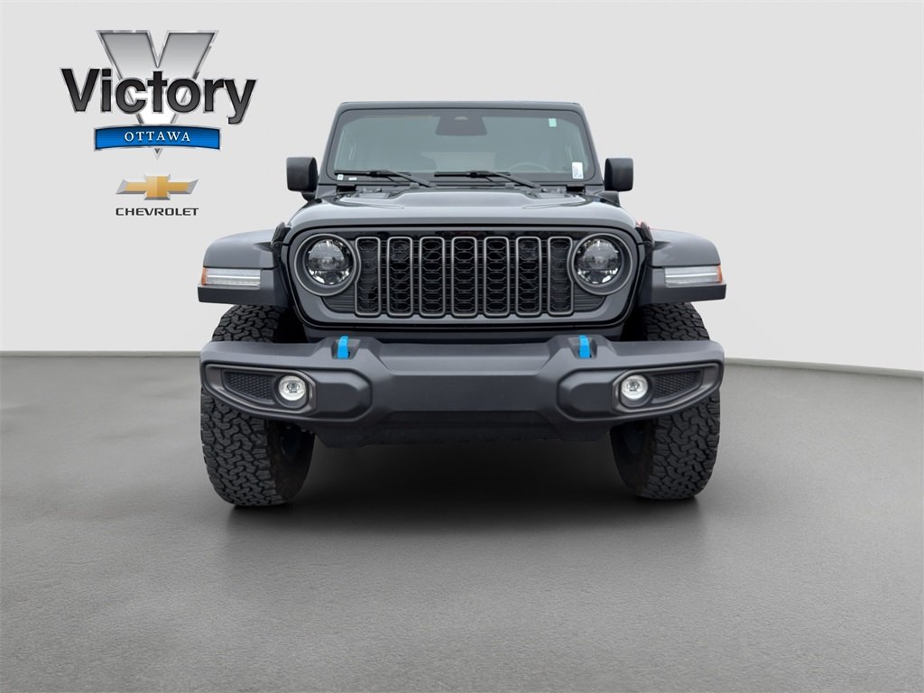 Used 2025 Jeep Wrangler 4xe Rubicon 4XE with VIN 1C4RJXR60SW602577 for sale in Kansas City