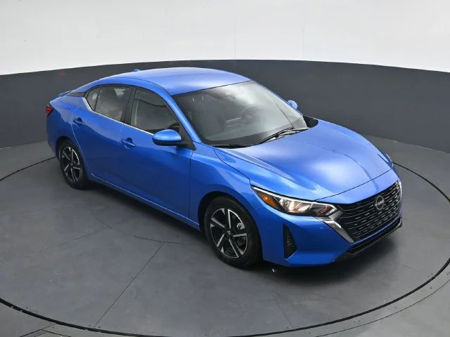 Used 2024 Electric Blue Metallic Nissan SV image 25