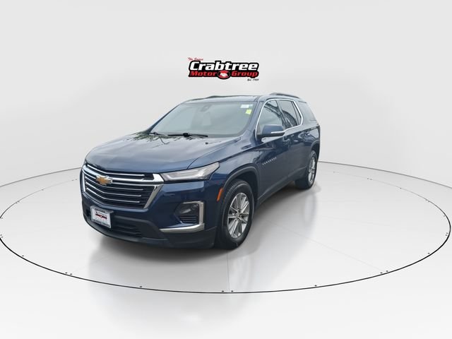 Used 2022 Blue Chevrolet LT image 4