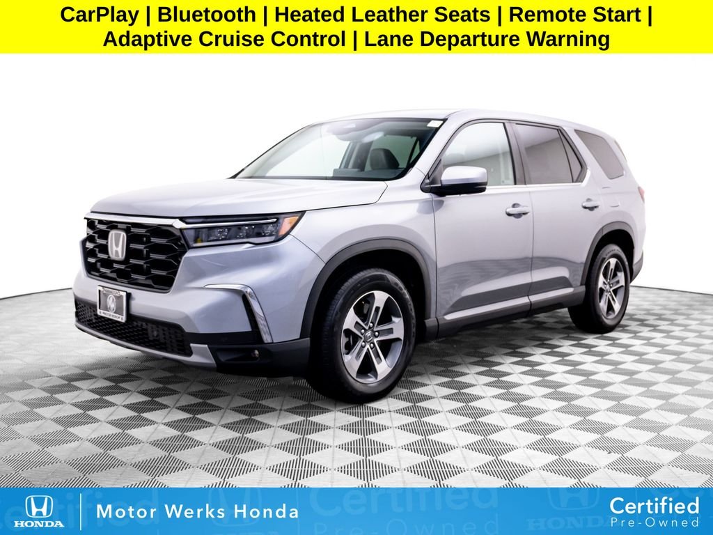 Certified Used 2025 Lunar Silver Metallic Honda AWD EX-L image 1