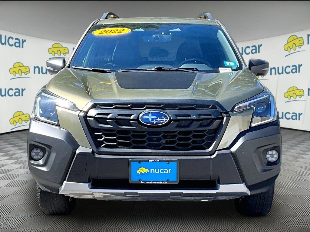 Used 2022 Autumn Green Metallic Subaru Wilderness image 2