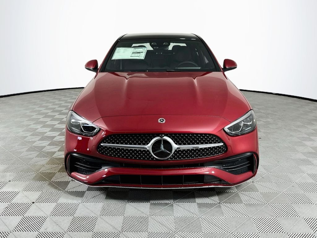 New 2026 MANUFAKTUR Patagonia Red Metallic Mercedes-Benz C 300 image 2
