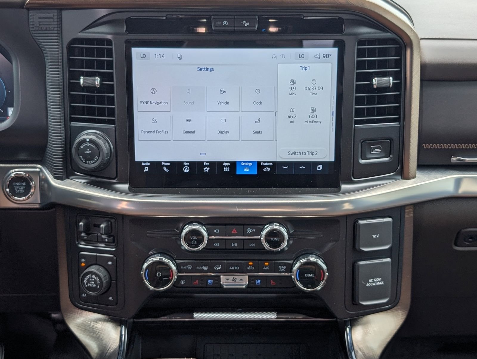 New 2026 Star White Metallic Tri-Coat Ford King Ranch image 17