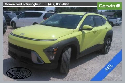 Used 2024 Yellow Hyundai SEL image 1
