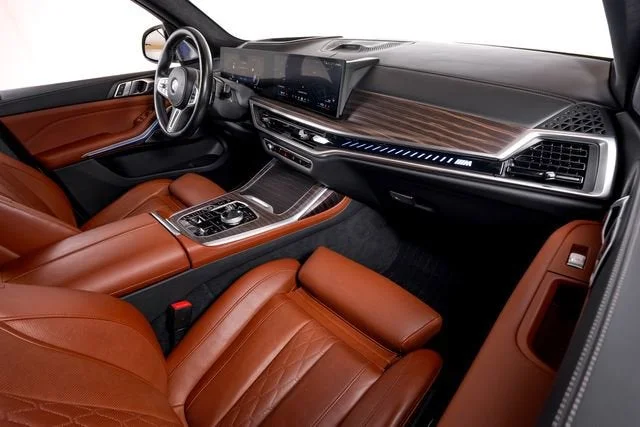 Used 2024 Frozen Pure Gray Metallic BMW M60i image 51