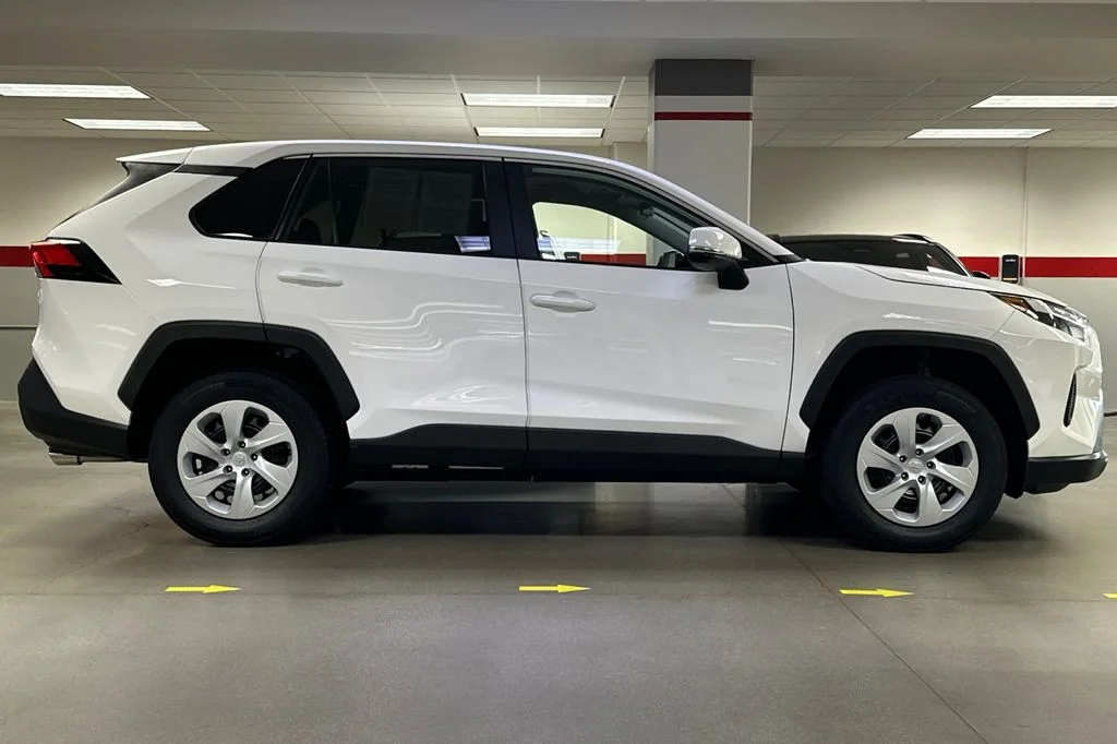 Certified Used 2025 White Toyota LE image 3